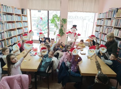 Дани дечјег стваралаштва – Креативна новогодишња радионица са предшколцима