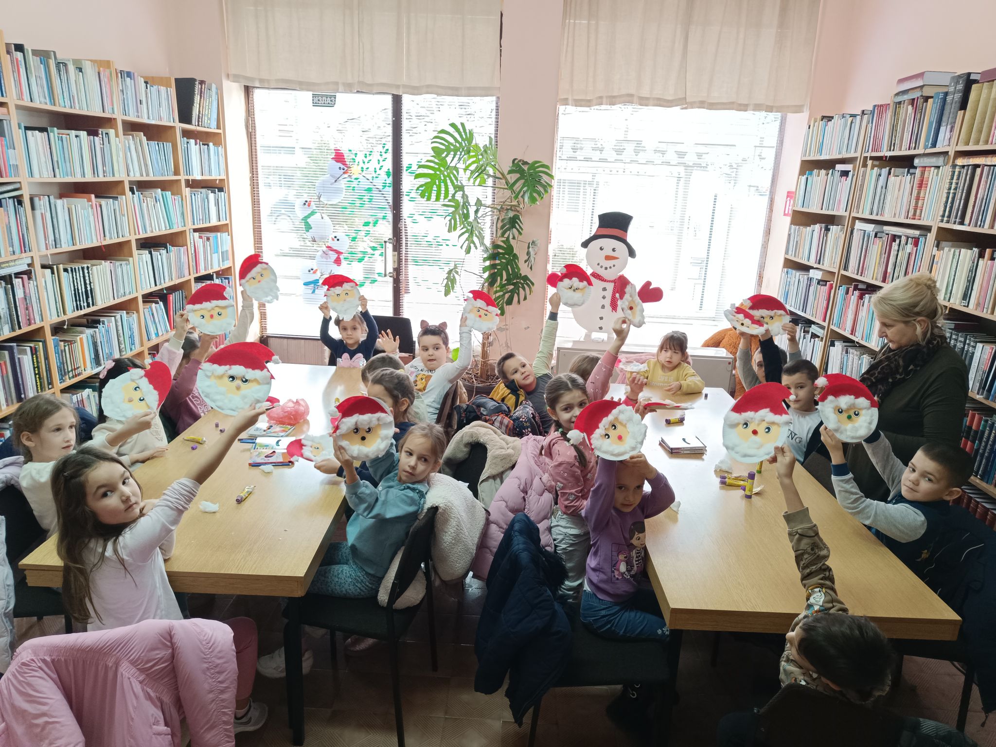 Дани дечјег стваралаштва – Креативна новогодишња радионица са предшколцима